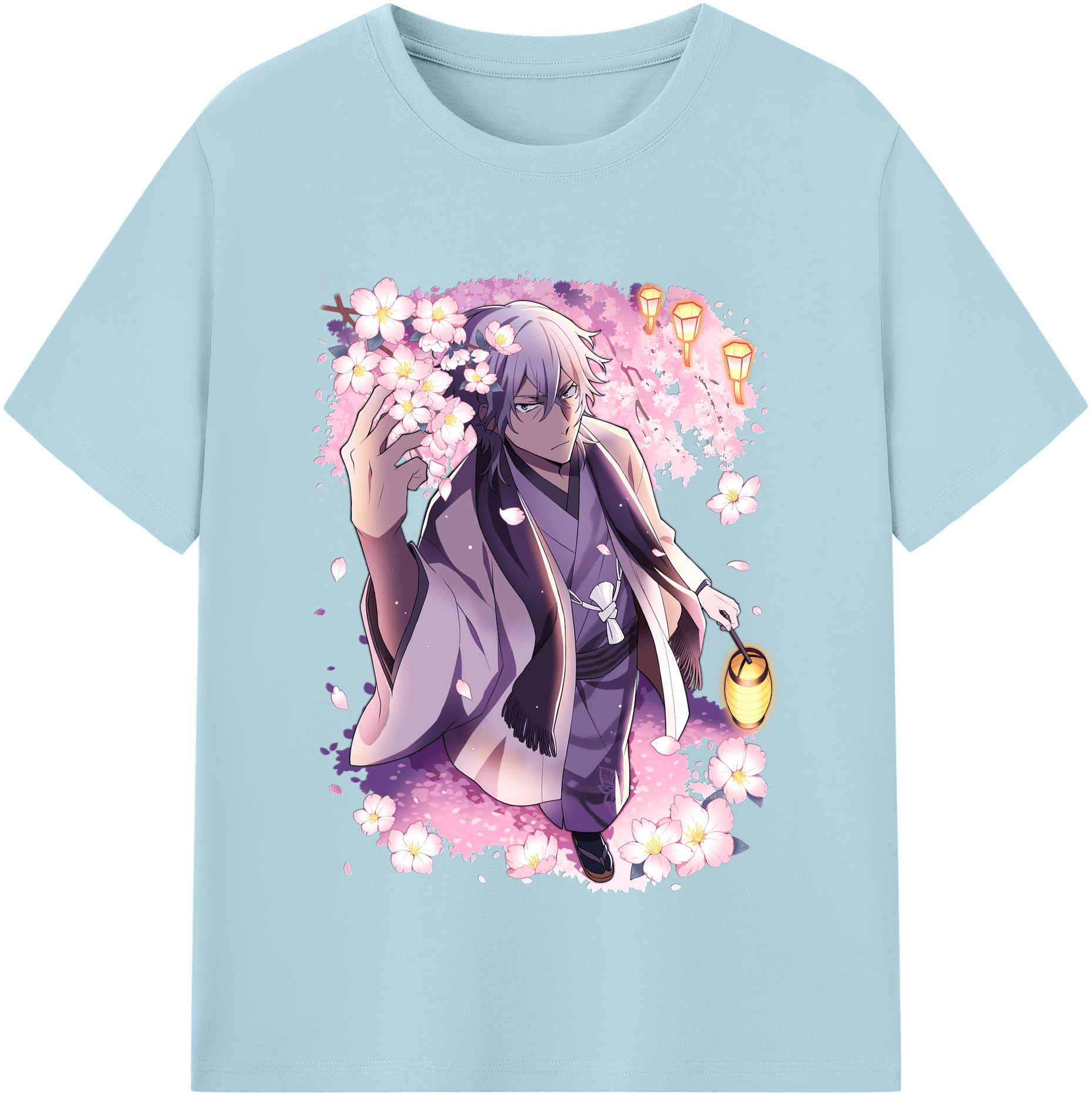 （画像用） 文豪ストレイドッグス Bungo Stray Dogs 綿100％半袖Tシャツ（フロントプリント）
